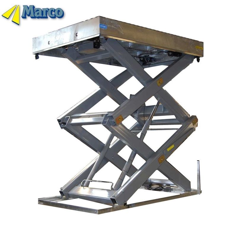 900 mm Κοντά ύψος Marco κάθετο υδραυλικό ψαλίδι ανελκυστήρα πλατφόρμα εργασίας για σταθερό