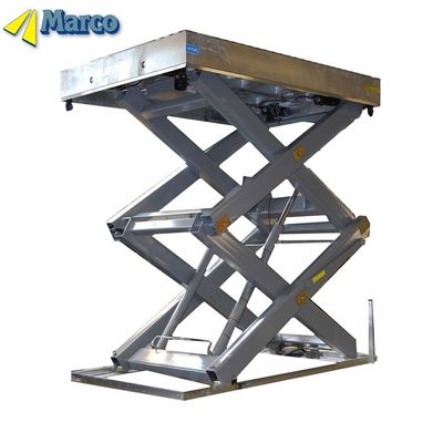 900 mm Κοντά ύψος Marco κάθετο υδραυλικό ψαλίδι ανελκυστήρα πλατφόρμα εργασίας για σταθερό